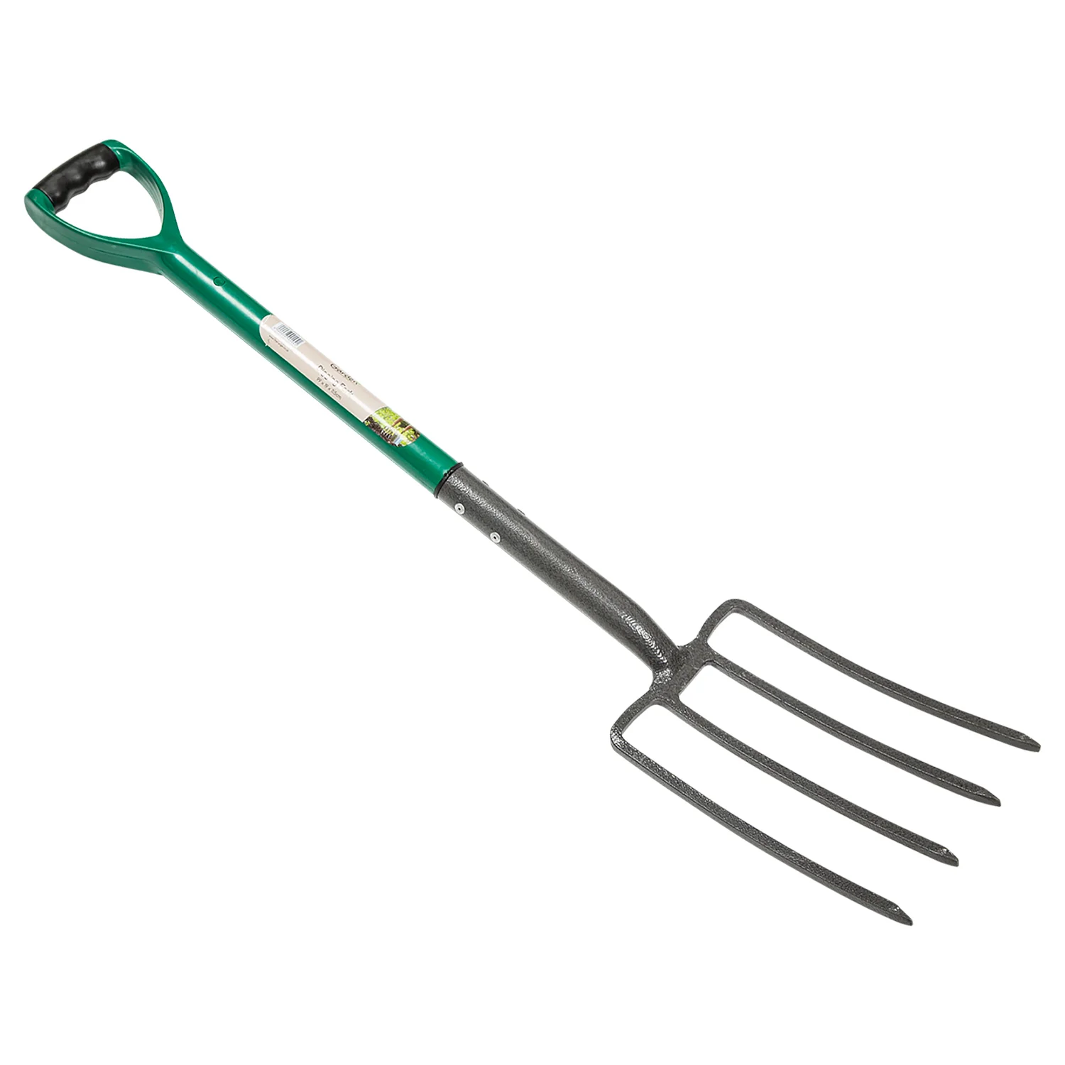 Digging Fork with Plastic-Coated Steel Shaft