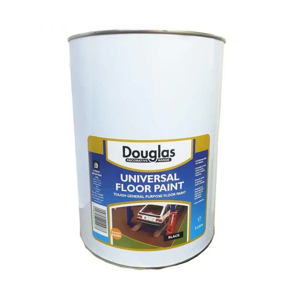 Douglas Universal Floor Paint 5L - Black