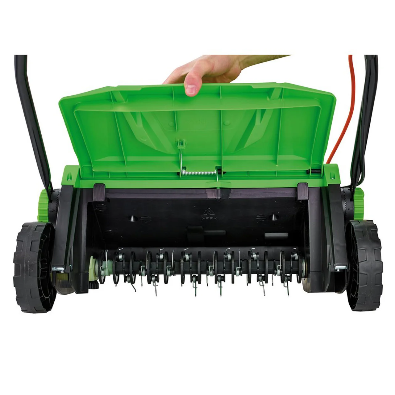 Draper 230V 2-in-1 Lawn Aerator and Scarifier 380mm 1800W - Image 4