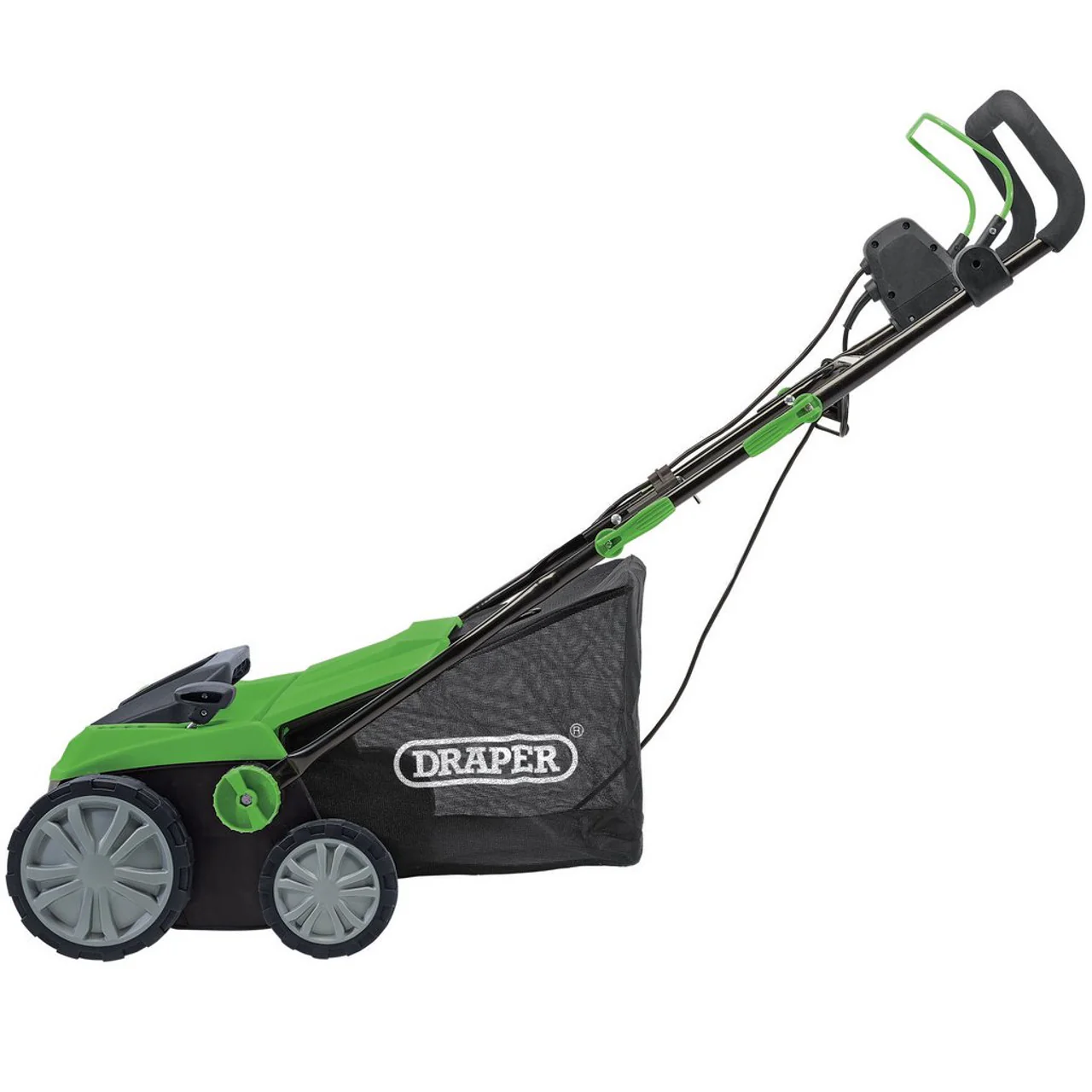 Draper 230V 2-in-1 Lawn Aerator and Scarifier 380mm 1800W - Image 7