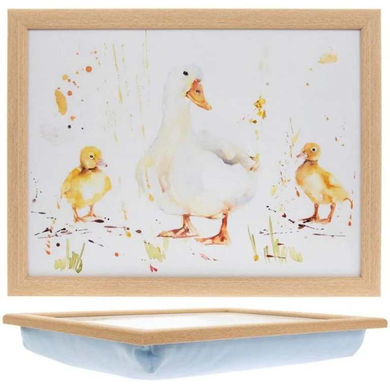 Ducks Lap Tray With Cushion