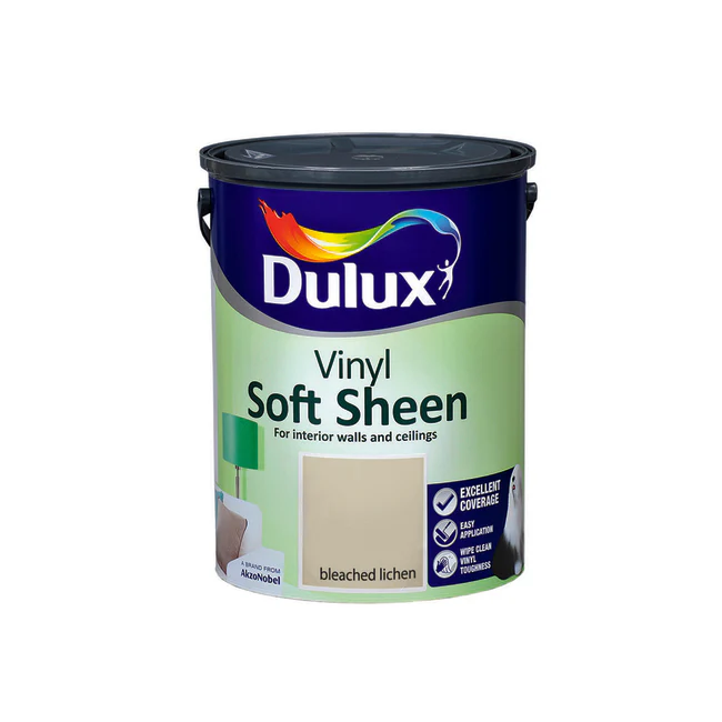 Dulux Vinyl Soft Sheen Bleached Lichen 5L