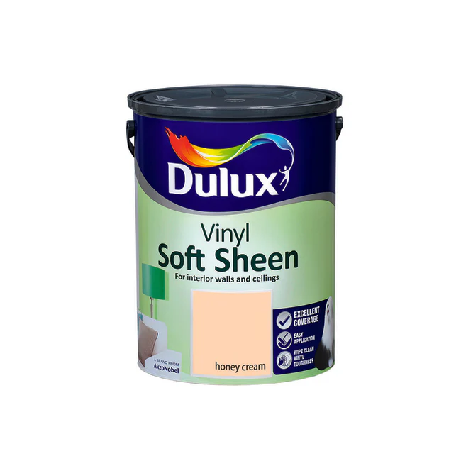 Dulux Vinyl Soft Sheen Honey Cream 5L