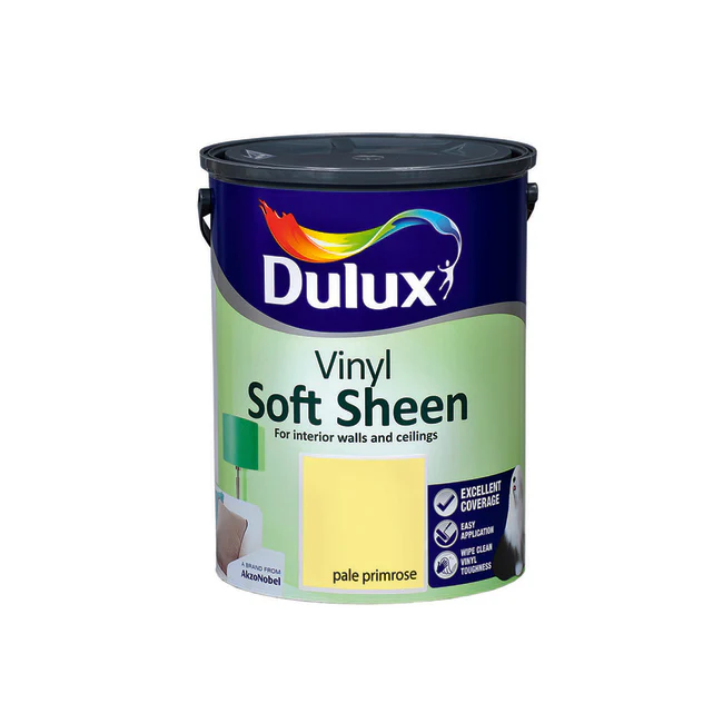 Dulux Vinyl Soft Sheen Pale Primrose 5L