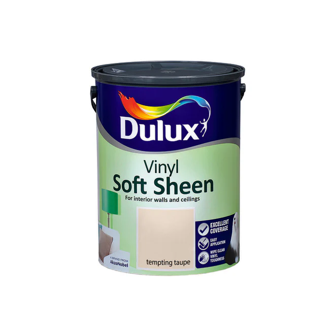 Dulux Vinyl Soft Sheen Tempting Taupe 5L