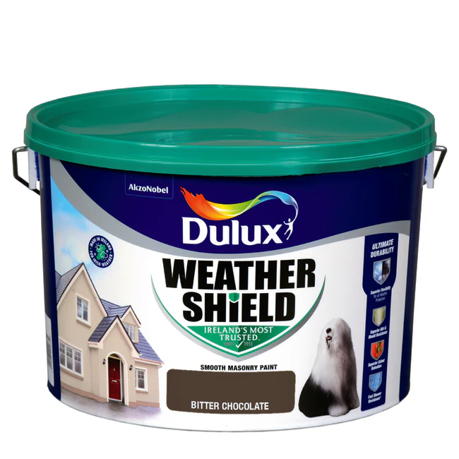 Dulux Weathershield Bitter Chocolate 10L