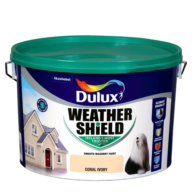 Dulux Weathershield Coral Ivory 10L