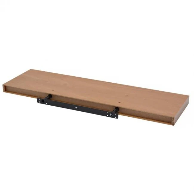 Duraline Floating shelf XL4 Push Fix Knotty Oak 38mm 80x23,5cm - Image 2