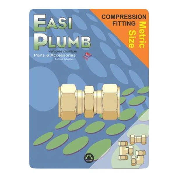 Easi Plumb 10mm Straight Coupling 610