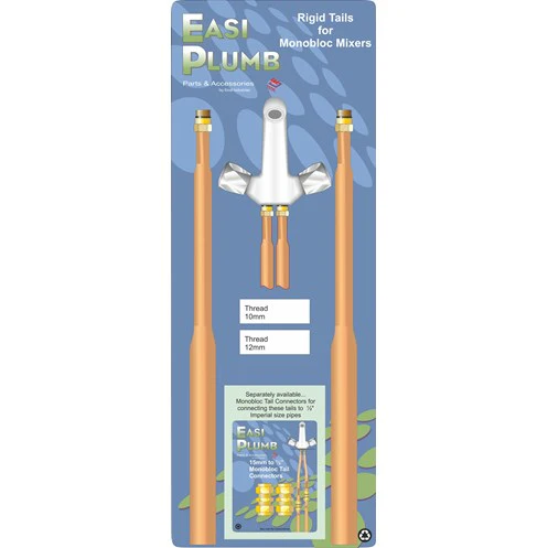 Easi Plumb 10mm x 1/2" Copper Rigid Tails