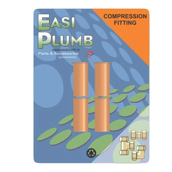 Easi Plumb Copper Inserts 3/4" Pack Of 4