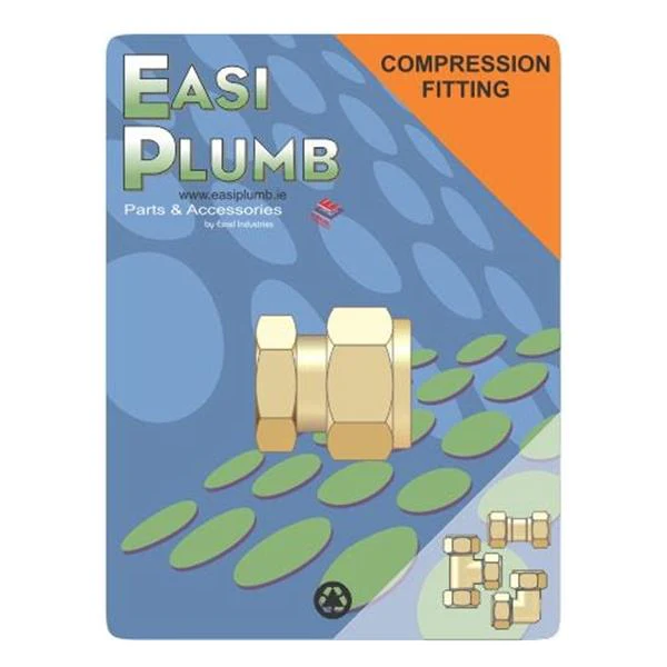 Easi Plumb End Stop Compression Fittings - Blanking Cap 1/2" 351