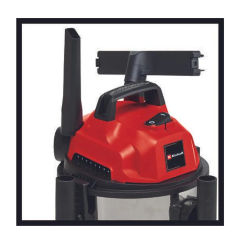 Einhell 1250W 20L Stainless Steel Wet & Dry Vac - Wired - Image 2