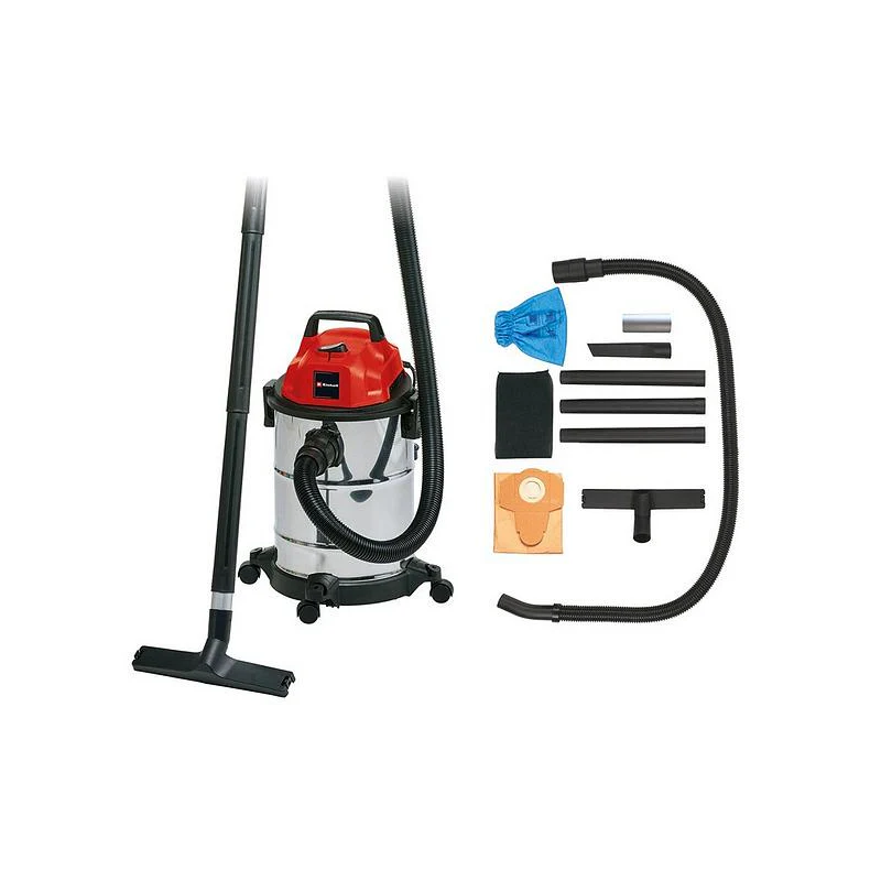 Einhell 1250W 20L Stainless Steel Wet & Dry Vac - Wired - Image 3