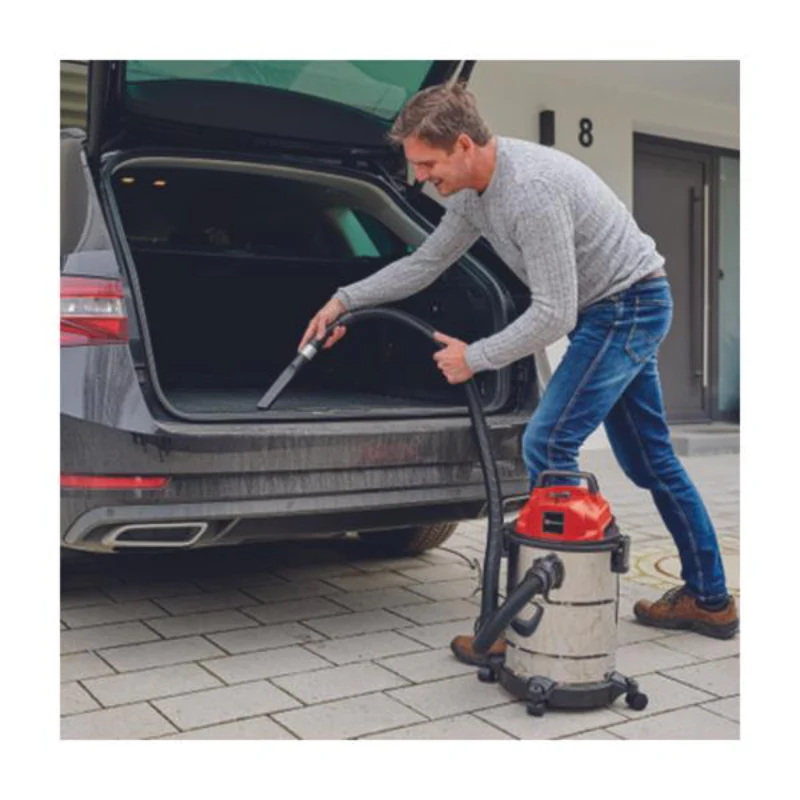 Einhell 1250W 20L Stainless Steel Wet & Dry Vac - Wired - Image 4