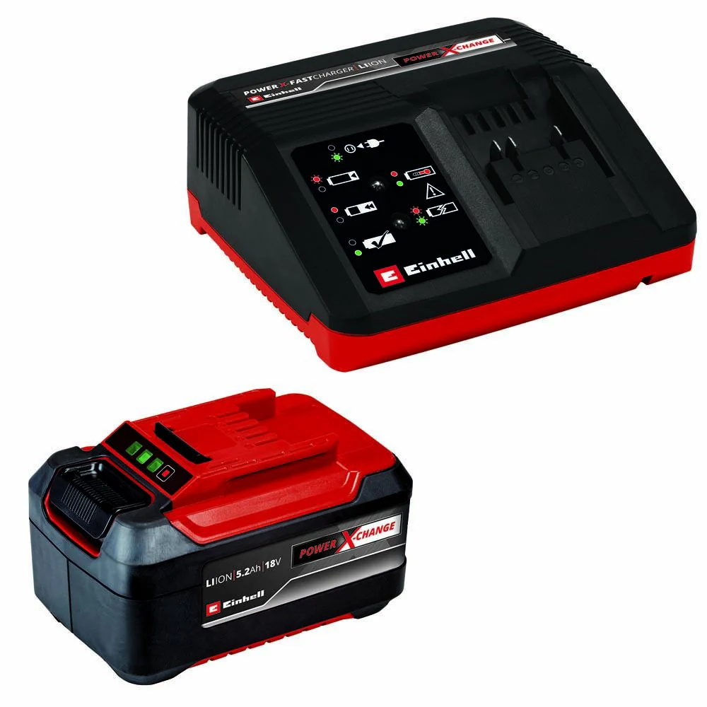 Einhell 18V 5.2Ah Battery & Charger Kit
