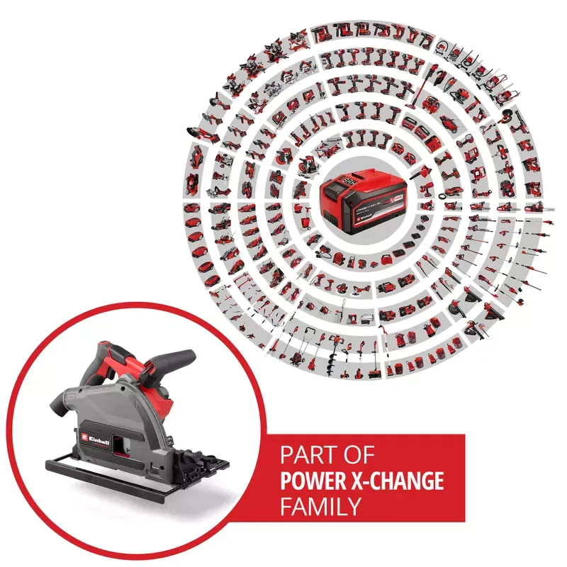 Einhell 18V Professional Brushless Plunge Saw 165mm Body Only - Image 2