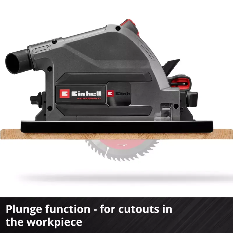 Einhell 18V Professional Brushless Plunge Saw 165mm Body Only - Image 8
