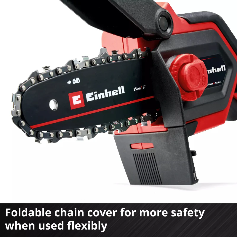 Einhell 18V 15.8cm Pruning Chainsaw - No Battery - Image 3