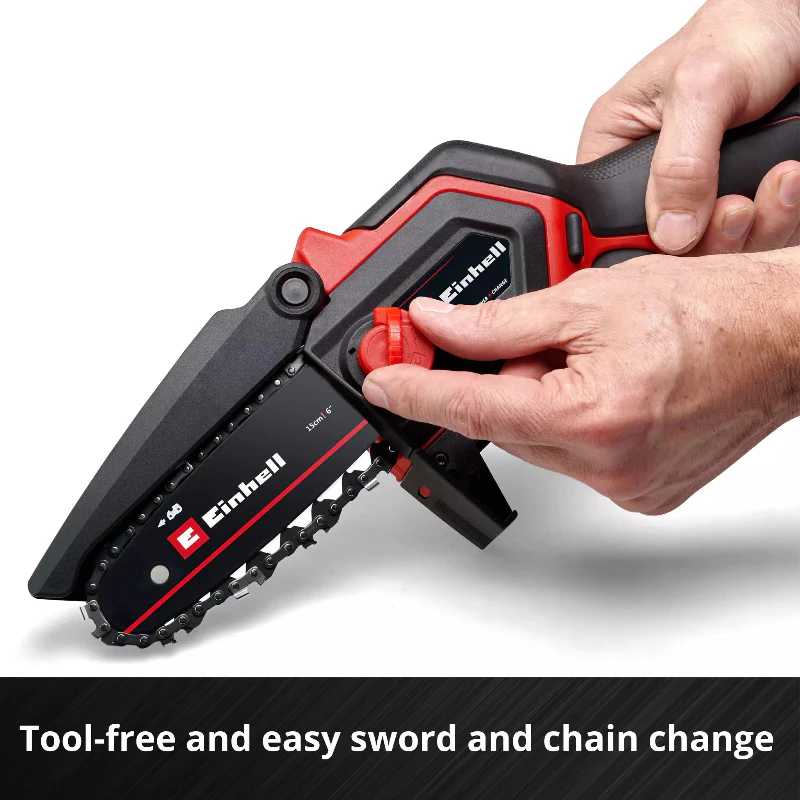Einhell 18V 15.8cm Pruning Chainsaw - No Battery - Image 4
