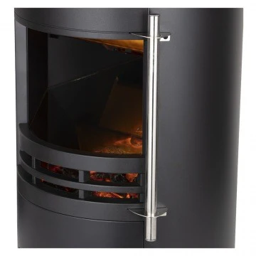 Elmswell 2KW Contemporary Stove With 3D Flame Effect - Image 3