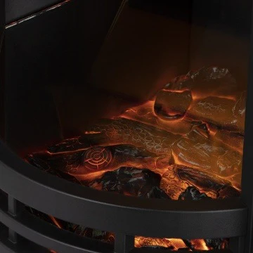 Elmswell 2KW Contemporary Stove With 3D Flame Effect - Image 4