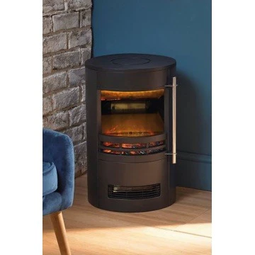 Elmswell 2KW Contemporary Stove With 3D Flame Effect - Image 7