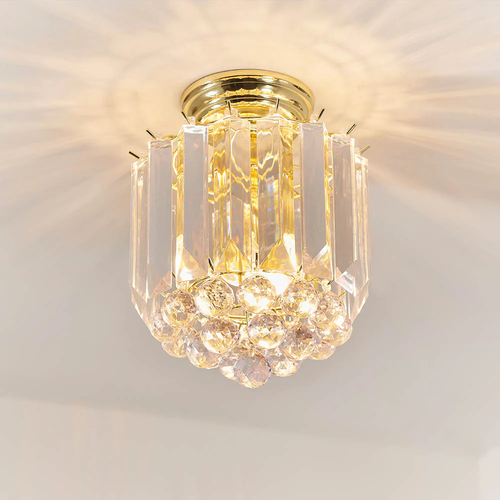 Endon Fargo Ceiling 2 Light Flush Chrome - Image 4