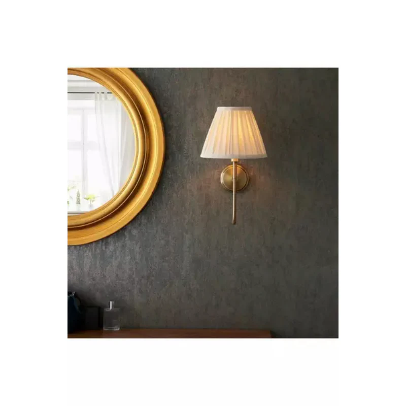 Endon Rouen Wall Fitting With Cream Shade - Image 2