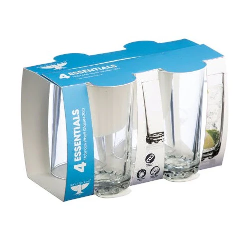 Essentials Hobnobs Set Of 4 Hiballs 300ml - Image 2