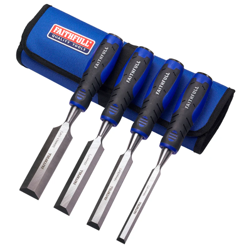 Faithfull 4 Piece Chisel Set - Image 2