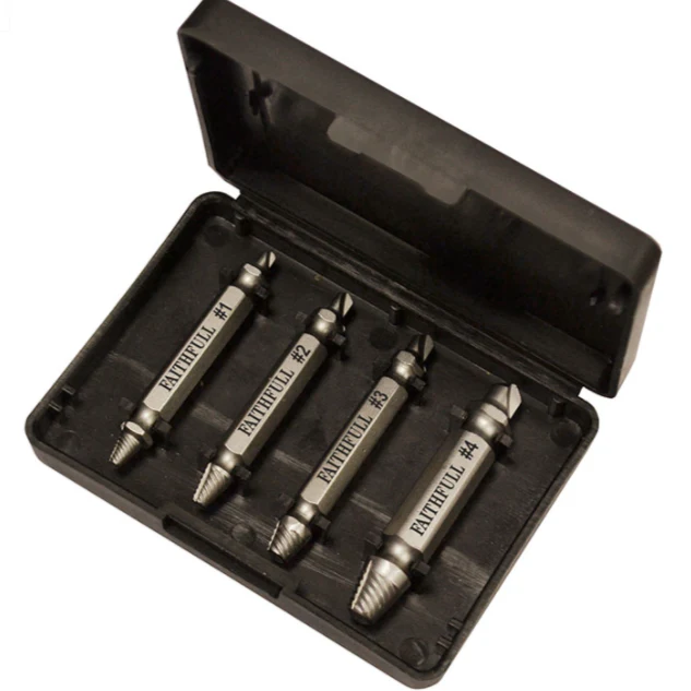 Faithfull 4 Piece Screw Extractors - Image 2