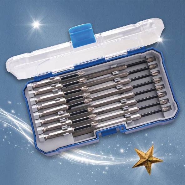 Faithfull Long Impact Bit Set 16 Piece - Image 2