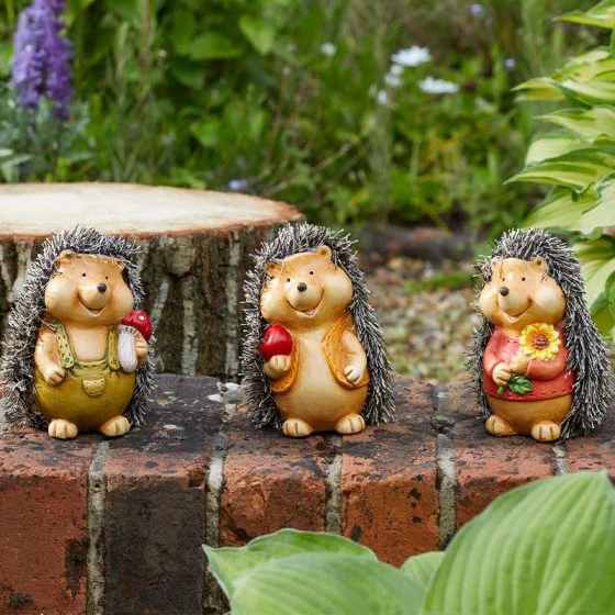 Garden Baby Hoglet Decoration 12.5cm
