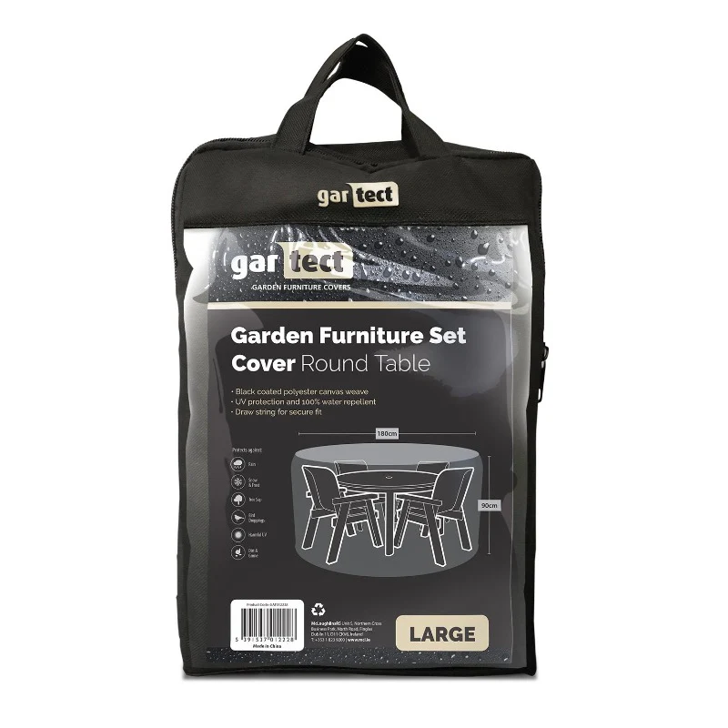 Gartect Classic Cover for Large Round Table Furniture Set