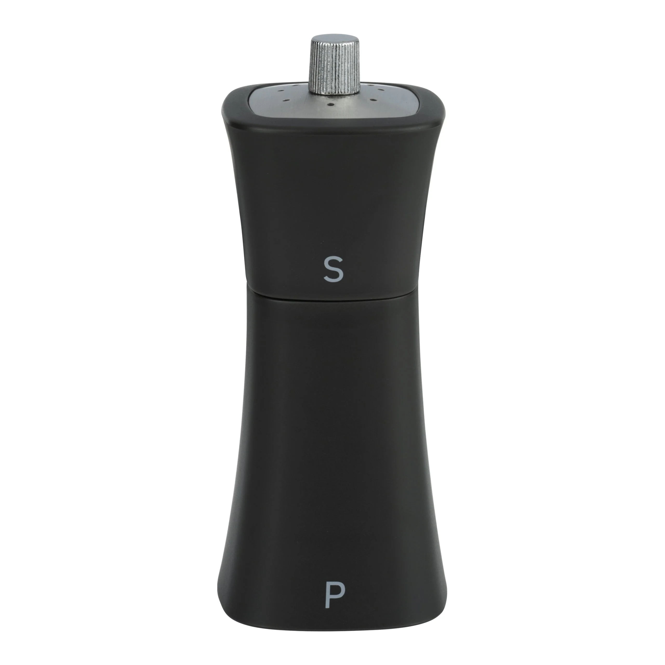 Gmill Combination Pepper Mill & Salt Shaker - Black