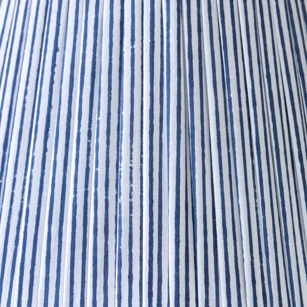 Grand Illusions Lampshade Stripe Blue 35cm - Image 2