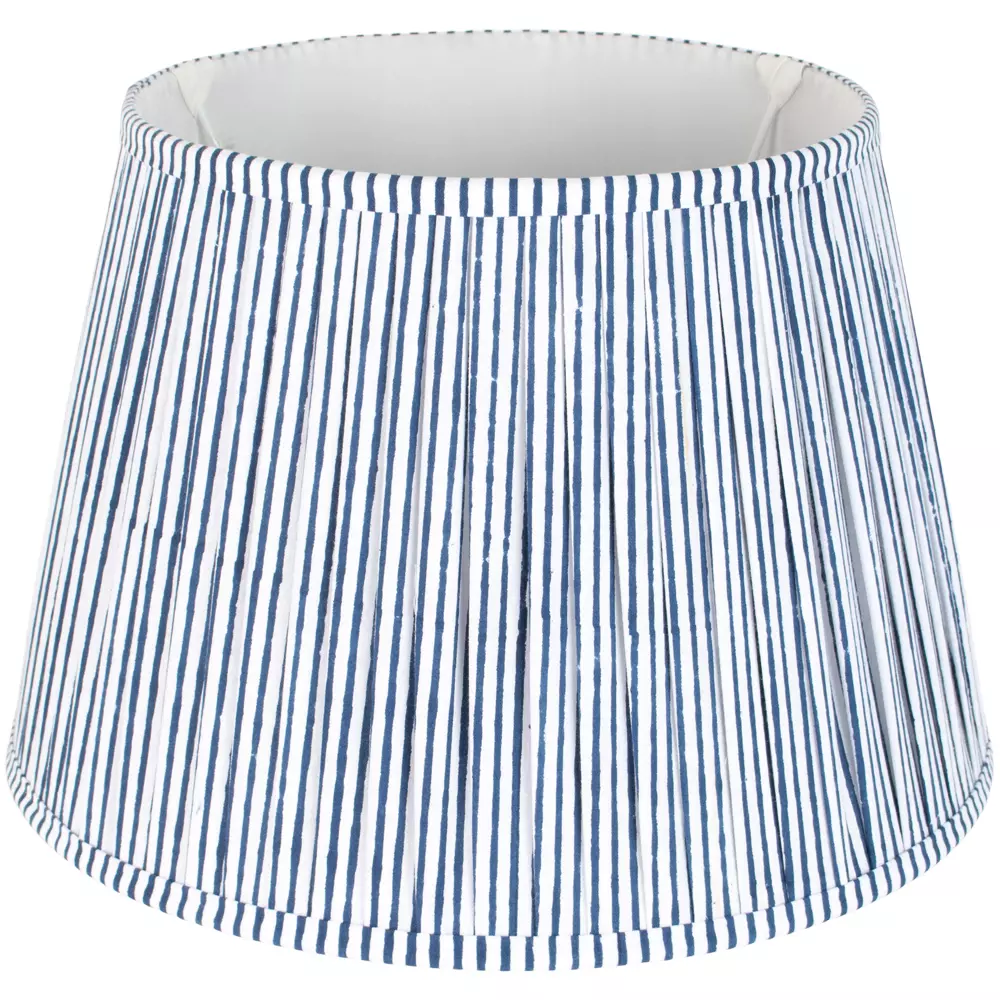 Grand Illusions Lampshade Stripe Blue 40cm