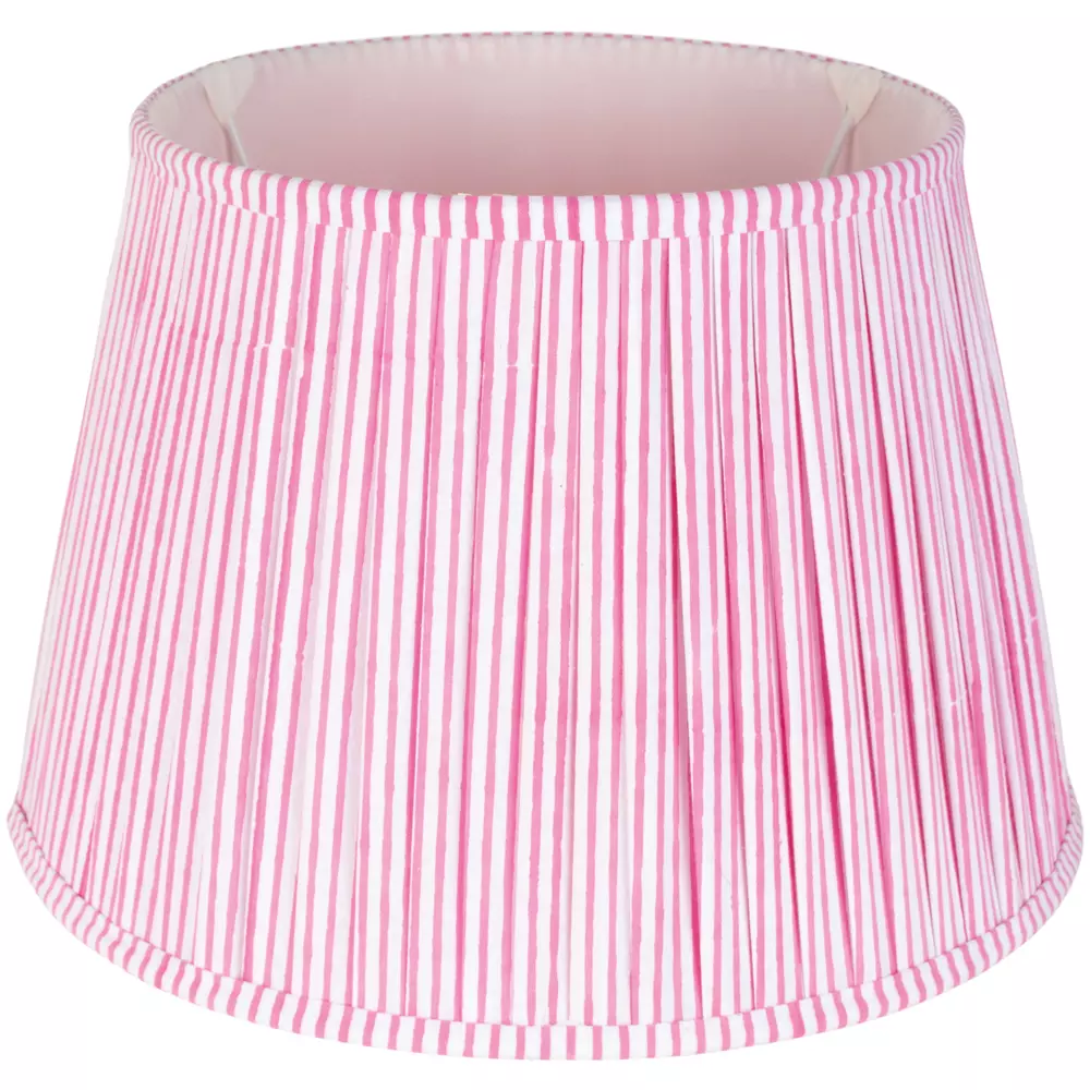Grand Illusions Lampshade Stripe Pink 40cm