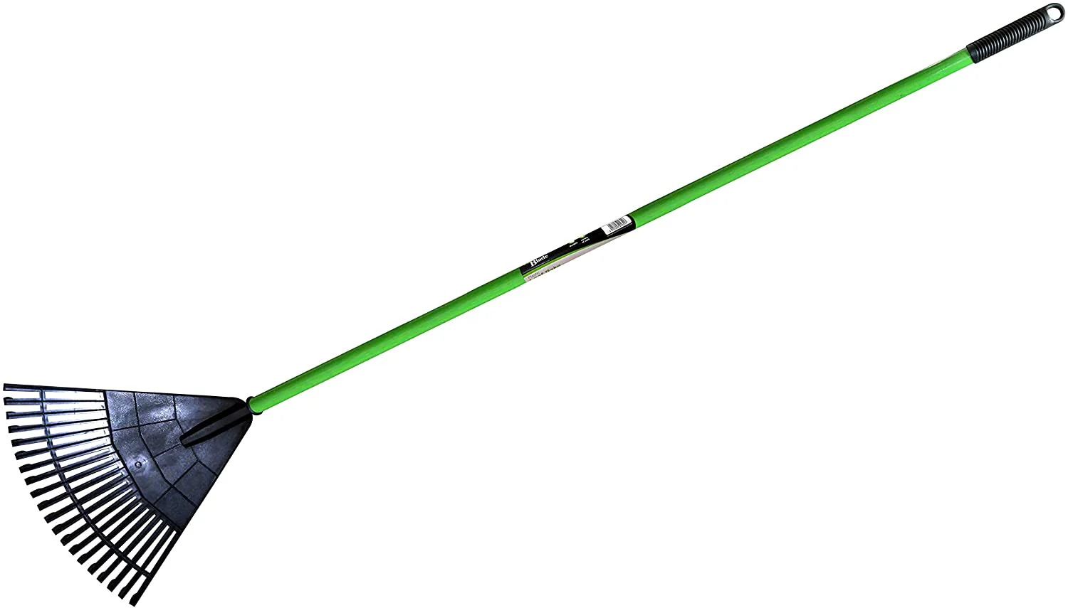 Green Blade Plastic Leaf Rake