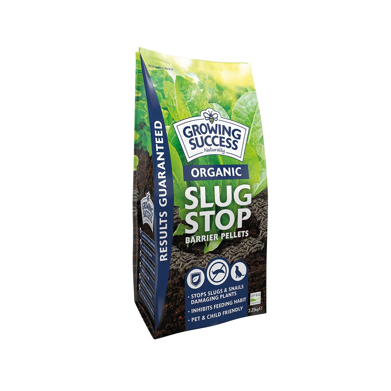 Growing Success Organic Slug Stop Pellets 2.25kg