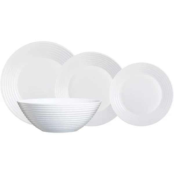 Harena White 19cm Side Plate - Image 3