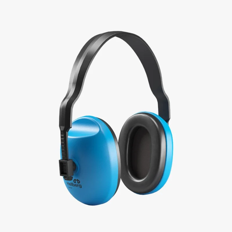 Hellberg Junior Blue Headband Hearing Protection