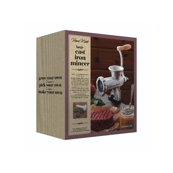 Home Made Cast Iron Meat Mincer No.5 - Image 2
