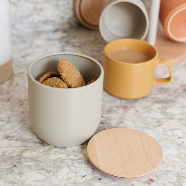 Idilica Kitchen Canister Medium | Grey - Image 5