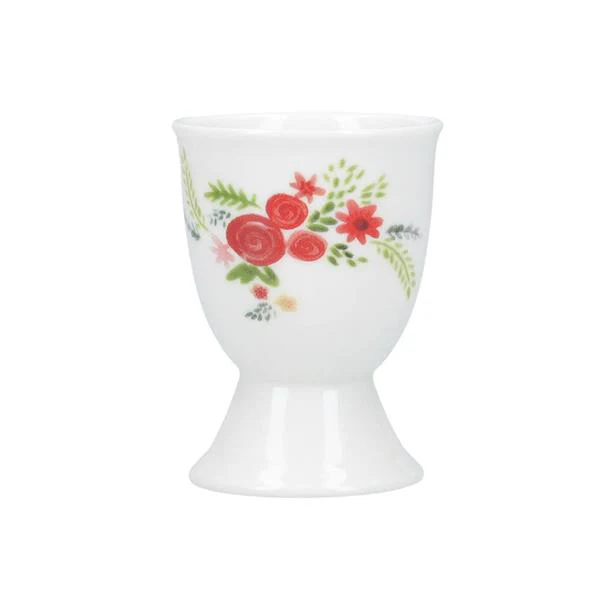 KitchenCraft Flowers Porcelain Egg Cup