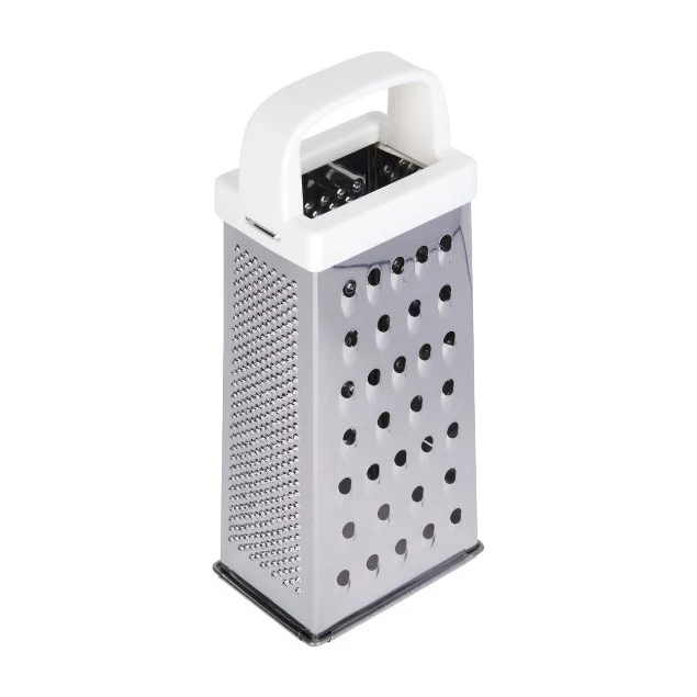 KitchenCraft Stainless Steel 20cm Four Sided Box Grater - Image 5
