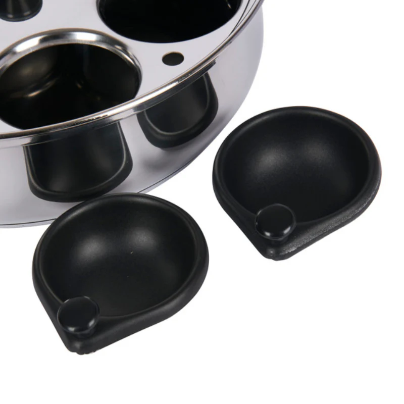 KitchenCraft Stainless Steel 6 Egg Poacher - Image 3