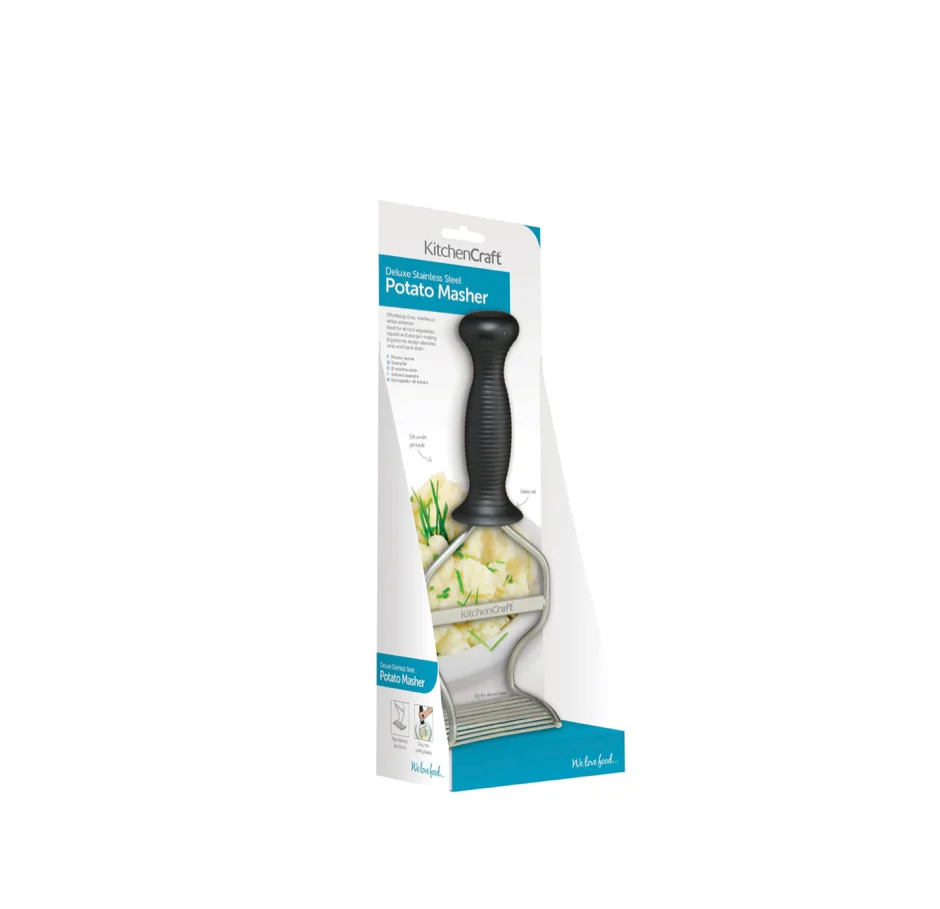 KitchenCraft Stainless Steel Potato Masher - Image 3