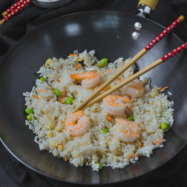 KitchenCraft World of Flavours Non-Stick Wok 25cm - Image 2